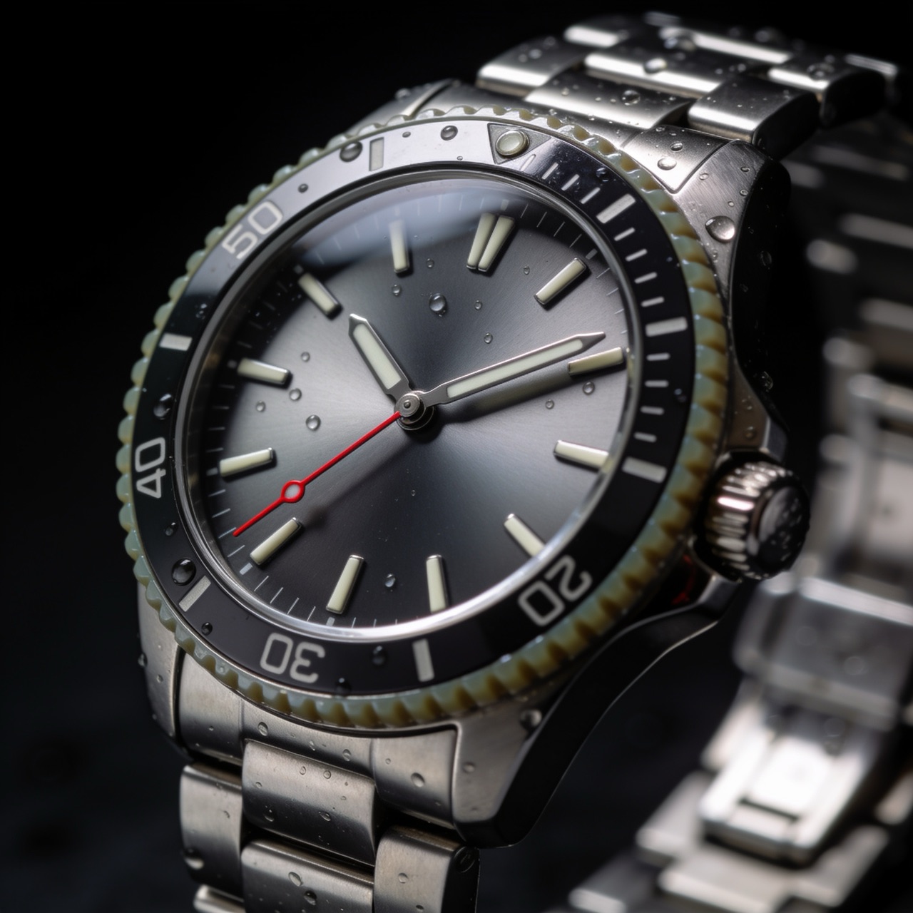 Ремонт Oris Aquis Date — дайвер водозащита 300 м